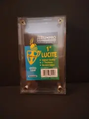 Ultra Pro Stor Safe 1" Crystal Clear Lucite - New & Sealed