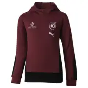 QLD Maroons PUMA SOO Youth Team Hoody | Burgundy by Sporting House