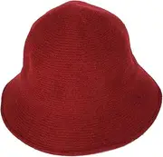 [WITHMOONS] Wool Winter Floppy Short Brim Womens Bowler Bucket Hat DWB1104