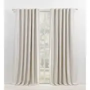 Lauren Ralph Lauren Sallie Blackout Back Tab Rod Pocket Curtain Panel, 54″ x ...