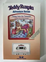 NIB 1985 Teddy Ruxpin Adventure Series: Tweeg Gets the Tweezles Cassette & Book