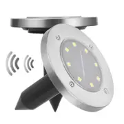 Solar Garden Lights 2pcs Solar Underground Light Sonic Mouse Gopher Pest Rodent Repellent 8 LED Solar Ultrasonic Repeller Light For Outdoor Farm Garden