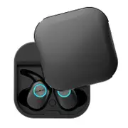 T1 Pods Dual bluetooth 5.0 Earphone TWS Wireless Stereo Earbuds Waterproof Sports Headphone for Xiaomi BLACK COLOR