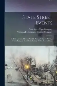 在飛比找博客來優惠-State Street Events; a Brief A