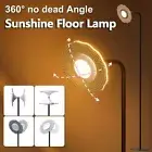 Modern LED Sunshine Floor Lamp Corner Lighting Timer For Bedroom Living Room