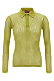 GUCCI Technical Jersey Polo Shirt