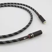 75 Ohm RCA Cable HiFi Silver Plated Audio HD Digital Coaxial Interconnect Line