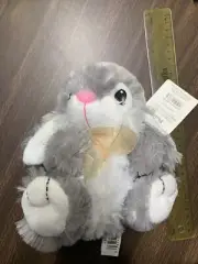 Plush Grey Bunny Comparable To Thumper