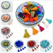 Leather Tassels Fringe-28mm Sewing Tassel Trim DIY Keychain Jewelry Pendant 10Pc