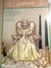 Gabrielle Treetop Angel or Centerpiece Pattern from Fibre Craft #FCM304 Holiday