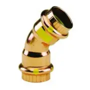 VIEGA 77028 Viega ProPress 45 elbow, 1" x 1"