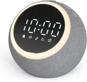 White Noise Machine with 25 Sounds, Night Light, Alarm Clock for Baby & Adults