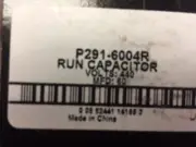P291-6004R Run Capacitor P2916004R (NEW)