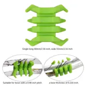 Archery Compound Bow Stabilizer Split Limb Dampener Crab Shock-Absorb Silencer