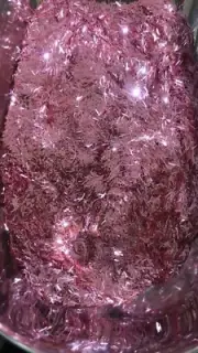 50g Bulk Light Pink 0.2x1.5mm Tinsel Glitter Nail Art Tumbler Solvent Resistant