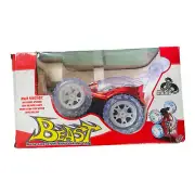 Remote Control Car RC Stunt Car Rechargeable Vehicle with Lights & Music C2