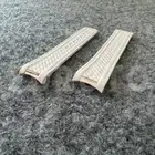 20 mm 21 mm Fluorine White Rubber Strap Fits Omega Seamaster Aqua Terra