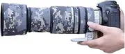 CHASING BIRDS Camouflage Waterproof Lens Coat for Canon EF 100-400mm F4.5-5.6 L is II USM Rainproof Lens Protective Cover (Digital Camouflage, with Extender EF 2.0X II)