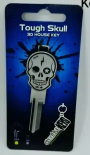 Tough Skull 3D House Key Blank - LW4 - Collectable - Locks - Keys - Gifts