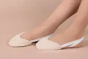 Rhythmic Shoes Toe Half Gymnastics Beige Beige Lyrical Dance New size L