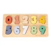 New Classic Toys Kids/Children Classic Number 0-9 Puzzle Learning Play Toy 24M+