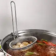 Hot Pot Mesh Net French Fries Slotted Spoon Colander Ladle Food Sieve Skimmer