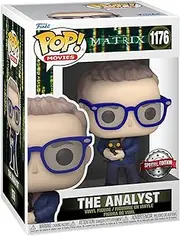 Funko PoP! The Matrix Resurrections - The Analyst Vinyl Figure, 9.5 cm Height