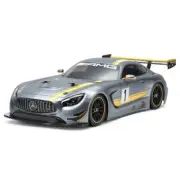 TAMIYA 1/10 Electric RC Assembly Kit MERCEDES-AMG GT3 TT-02 Chassis 58639 Radio
