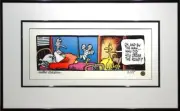 "Cross the Road" Comic Strip Art Framed Ltd Ed Mike Peters Chicken Funny
