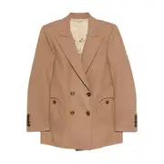 [Blazé Milano] Blazé Milano Cholita Double-breasted Blazer 0 NUMERIC BROWN