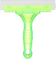 HARFINGTON Squeegee 6 Inch Length Auto Water Blade Shower Squeegee with Non-Slip Handle for Car Windshield Window Cleaner Glass Door, Light Green