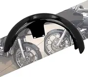 HCmotorku 21 inch Front Fender Mudguard Fit For Harley Touring Road King FLHR Electra Glide FLHT Street Glide FLHX 2024-2025 CVO Road Glide 2023.5-2025 Gloss Black