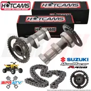 Suzuki LTR450 LTR 450 Hotcams Hot Cams Stage 1 One Camshafts + Cam Timing Chain