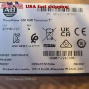 New Factory Sealed AB 2711R-T7T PANELVIEW 800 7-INCH HMI TERMINAL A-B 2711RT7T