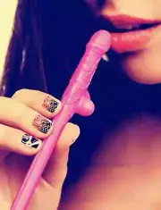 Bachelorette Party Penis Dick Drinking Straws 10 pack