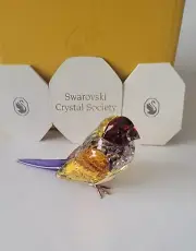 Swarovski Idyllia SCS Gouldian Finch Large. Art No 5689265