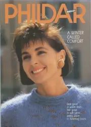 Phildar Mailles No 154 Knitting Pattern Book Vintage 1987 Men, Women 17 Patterns