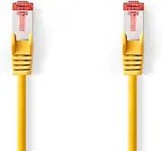 Nedis CAT6 Network Cable - Rj45 Male - RJ45 Male - S/FTP - 15.0m - Round - LSZH - Grey - Label
