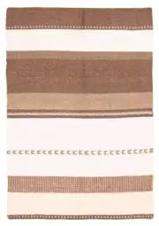 Vintage Hand Woven Kilim Rug 5'3" x 7'8" Traditional Wool Carpet