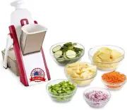 Mandoline Slicer Julienne Dicer para verduras, preparación de comidas Nuevo 2023