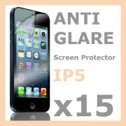 15 x Matte Anti Glare Screen Protector LCD Film Guard for Apple iPhone 5 5G IP5
