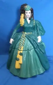 VINTAGE SCARLETT O'HARA LTD. ED. GWTW COOKIE JAR - INCREDIBLE #2 of 500 -1997