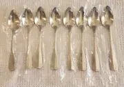 Oneida COLONIAL ARTISTRY Deluxe Distinction Stainless 8 Grapefruit Spoons New