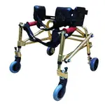 來而康 富士康 機械式助行器 FZK-3650 SS金色 後拉式助行車 助步車 身障補助姿勢控制型助行器