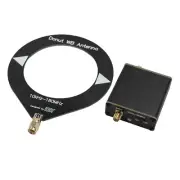 10kHz-180MHz Donut Antenna Mini Loop Antenna with Low impedance Amplifier Kit