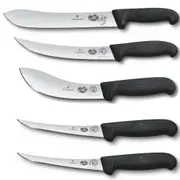 Victorinox 5pc Butcher Knife Set - Skinning Boning Breaking - 5 Piece
