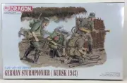 Dragon 6024 German Strumpioneer Kursk 1943 1:35 Scale Figure Pack