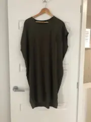 SABA T-Shirt Contrast Ladies Oversized Dress - Size S - 5+ items free AU post