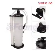 Oil Changer Vacuum Fluid Extractor Manual Hand Operated Transfer Tank 7L