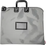 Cardinal bag supplies Large Locking Document Bag with Handles, Security Bag with Lock, HIPAA Compliant, 16 x 20 inch (Gray)